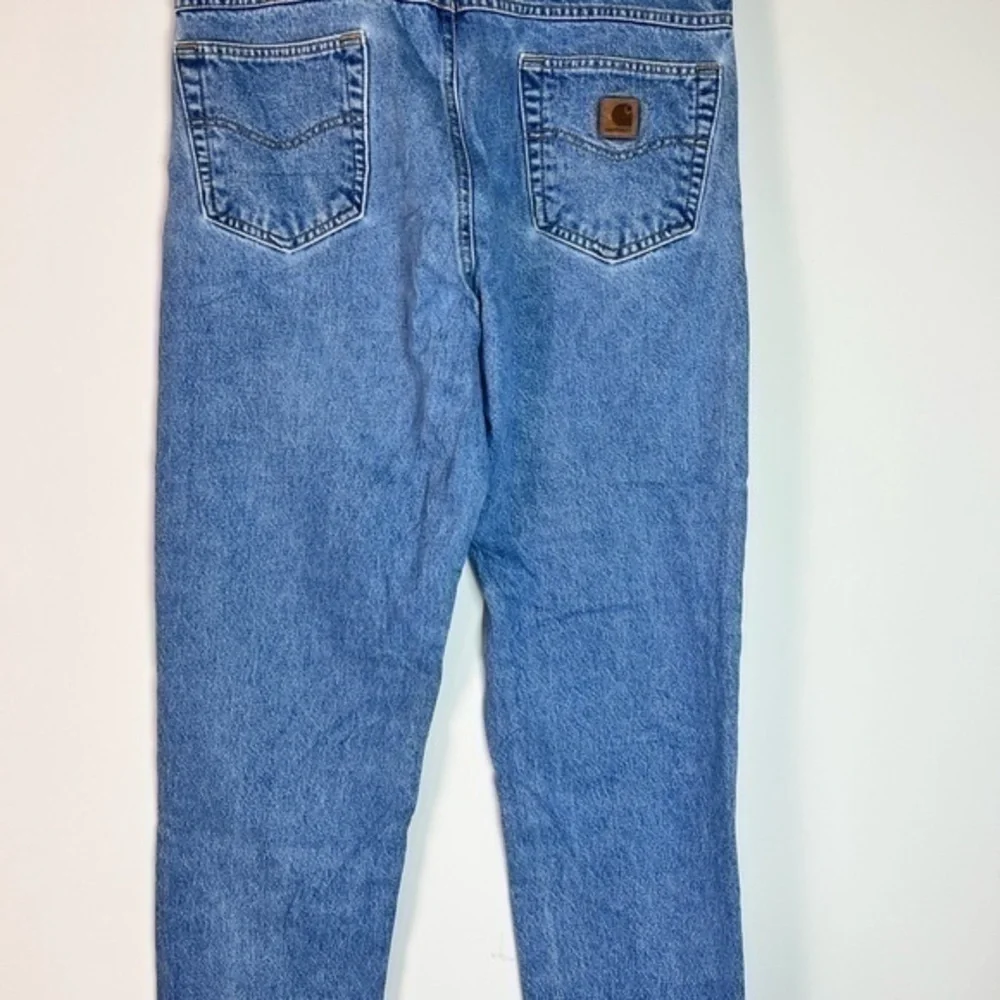 Carhartt mens size 38x32 relaxed fit blue jean - Picture 7 of 10